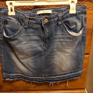 Blue Jean mini skirt